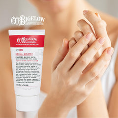 C.O. Bigelow Chapped Hands Balm No. 1012 texture-creme closeup for smoother skin