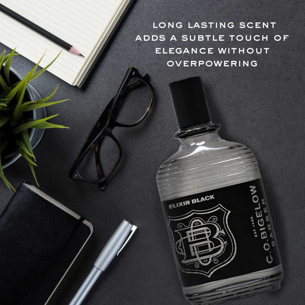 C.O. Bigelow Elixir Black packaging looks gift-ready.