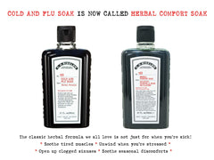 C.O. Bigelow Herbal Comfort Soak ingredients highlight eucalyptus and peppermint aromas.