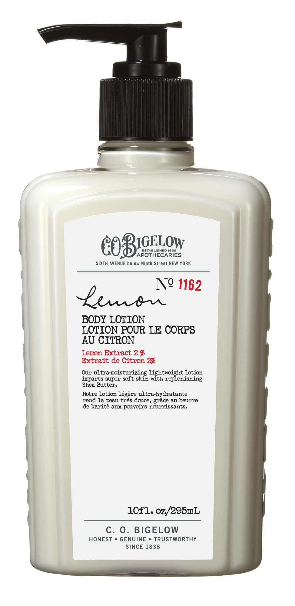 C.O. Bigelow Lemon Body Lotion with kukui nut butter for deep moisture