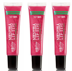 C.O. Bigelow Mentha Lip Tint Magenta Mint three-pack with cooling pink tint