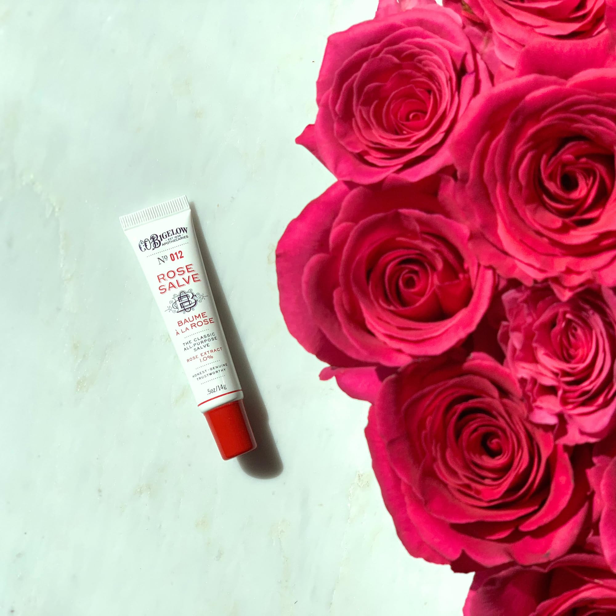 C.O. Bigelow moisturizing lip balm forms a protective barrier against wind.