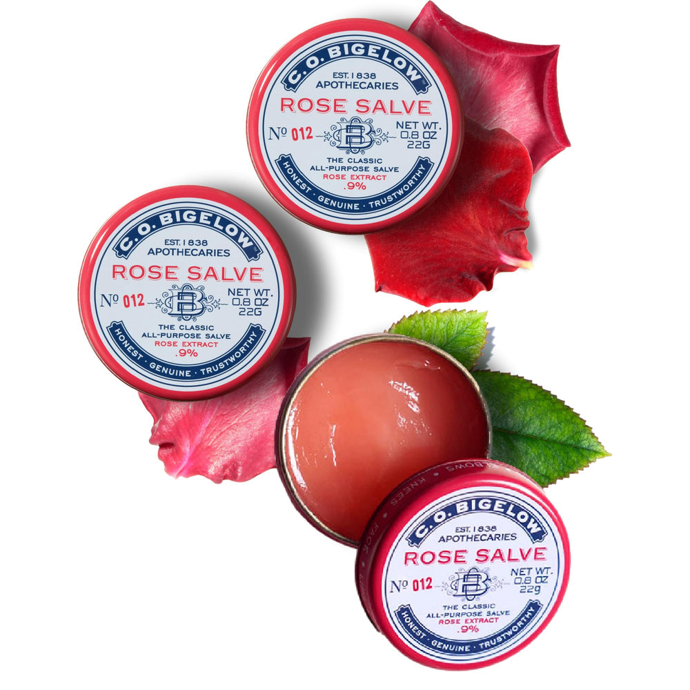 C.O. Bigelow Rose Salve made in USA and cruelty-free.