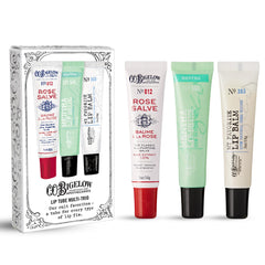 C.O. Bigelow Rose Salve lip balm tube for everyday hydration and touch-ups.