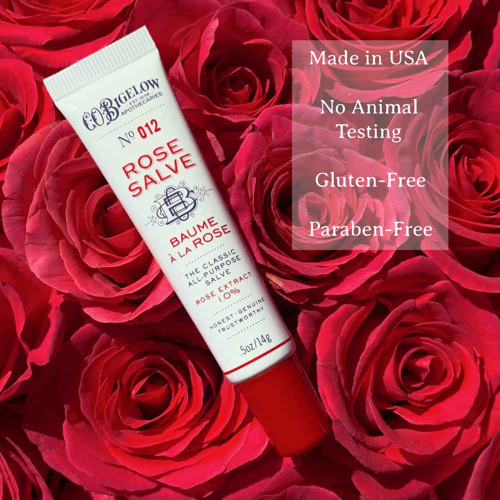 C.O. Bigelow Rose Salve Tubes gift-ready pack ideal for skincare fans