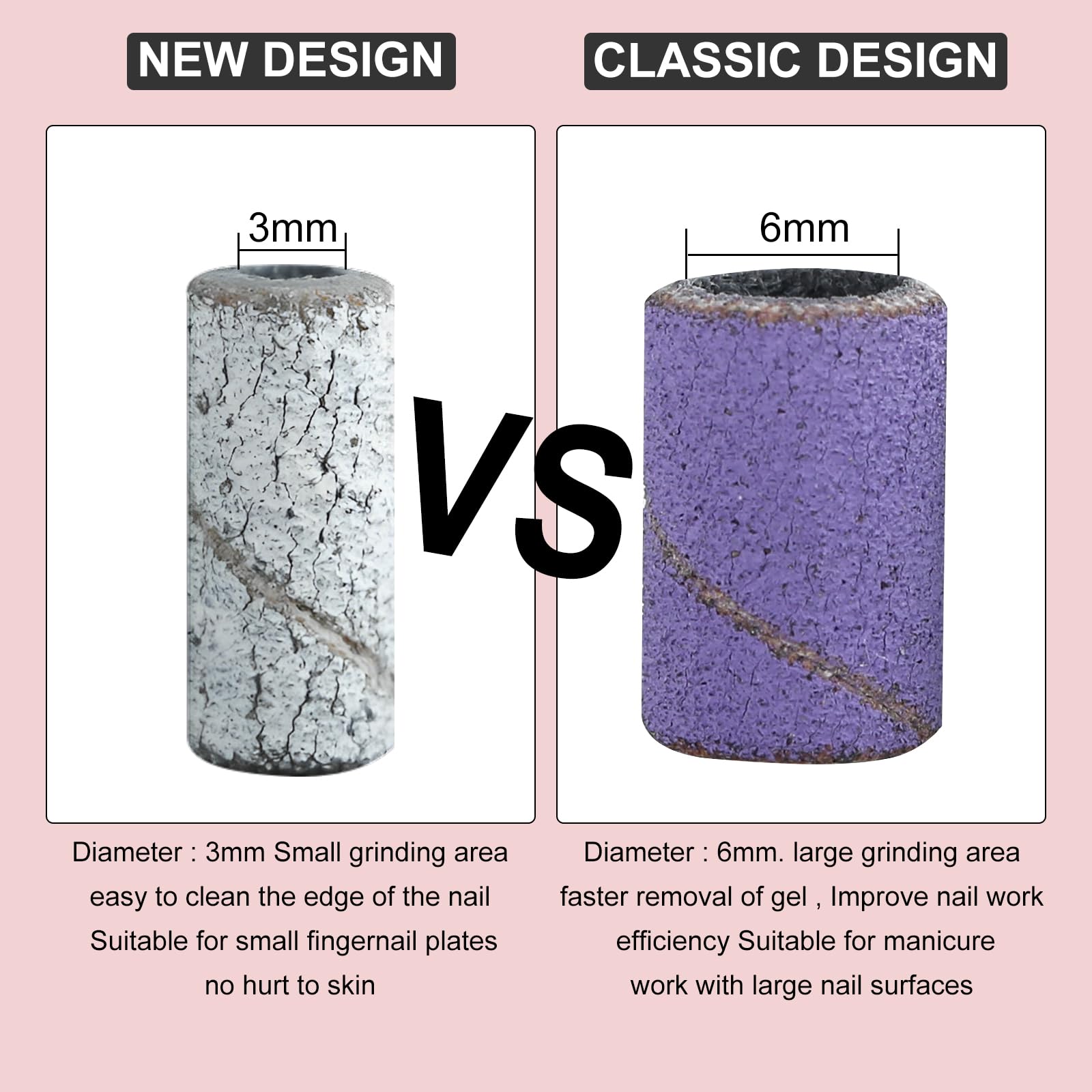 C12rtive fine-grit sanding bands for efficient underside gel extension prep.