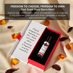 CA Perfume Impression Mojave Ghost base notes emphasize sandalwood and ambergris for depth