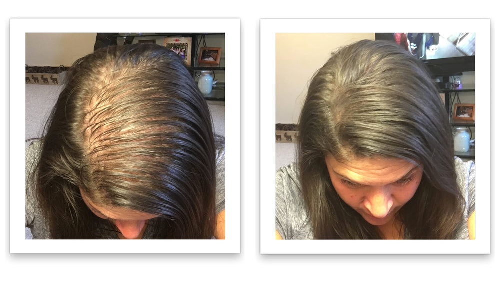 Caboki fiber detail reveals natural texture that matches real hair.