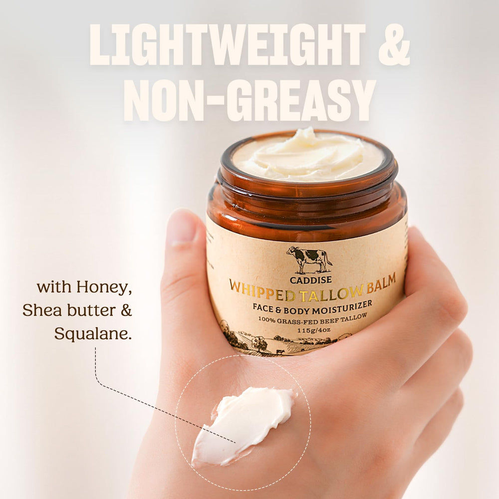 CADDISE natural scent from beef tallow and honey offers clean aroma