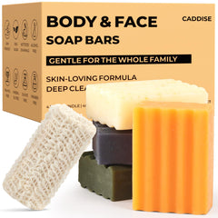 CADDISE natural soap bar with tea tree oil for refreshing cleansing
