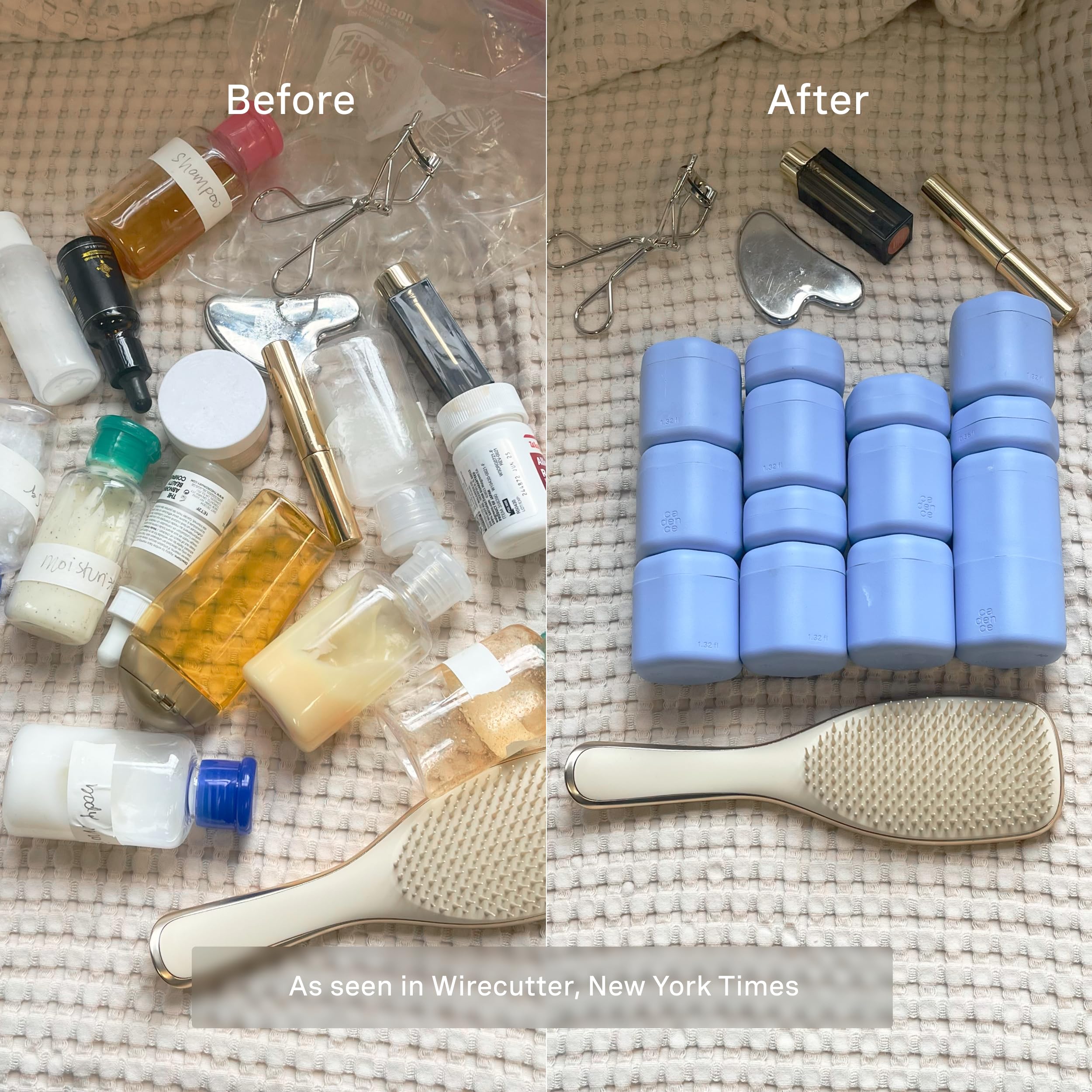 Cadence Flex Small 0.56oz pill container ideal for on-the-go pills.