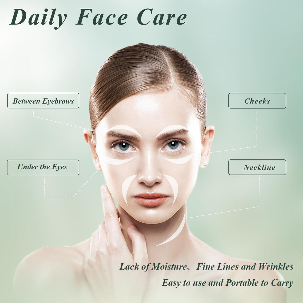 Caewous Under Eye Patches hydration glow visible on skin
