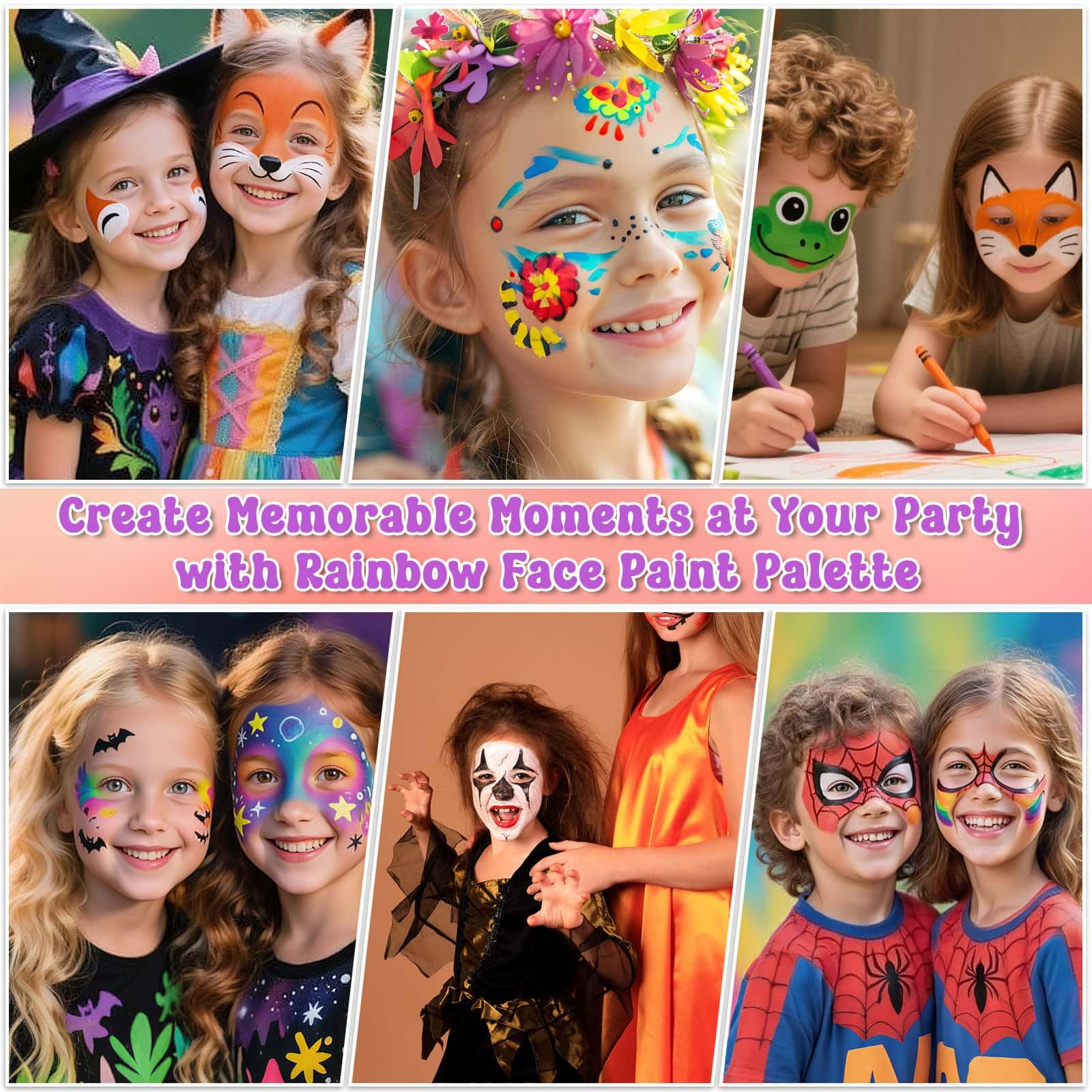 Caffox all-in-one kit suitable for kids parties, Halloween, and cosplay.
