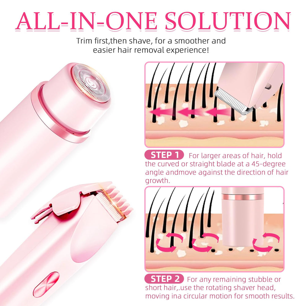 CAFSOB Bikini Trimmer includes a cleaning kit for easy maintenance.