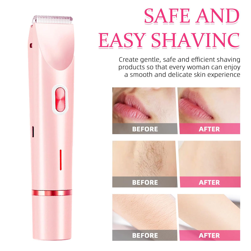 CAFSOB bikini trimmer compact design fits easily into a cosmetic bag