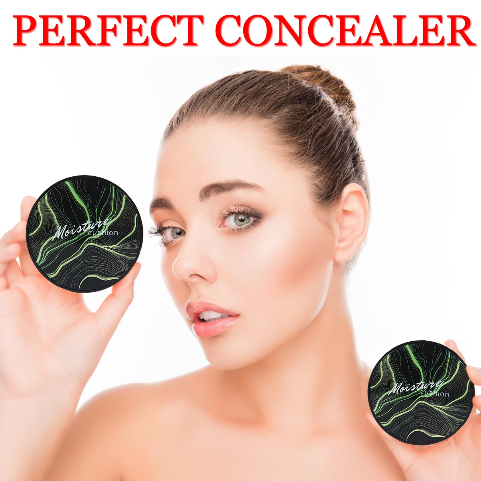 CAHIUYOA cap and puff kit for easy, on-the-go makeup touch-ups