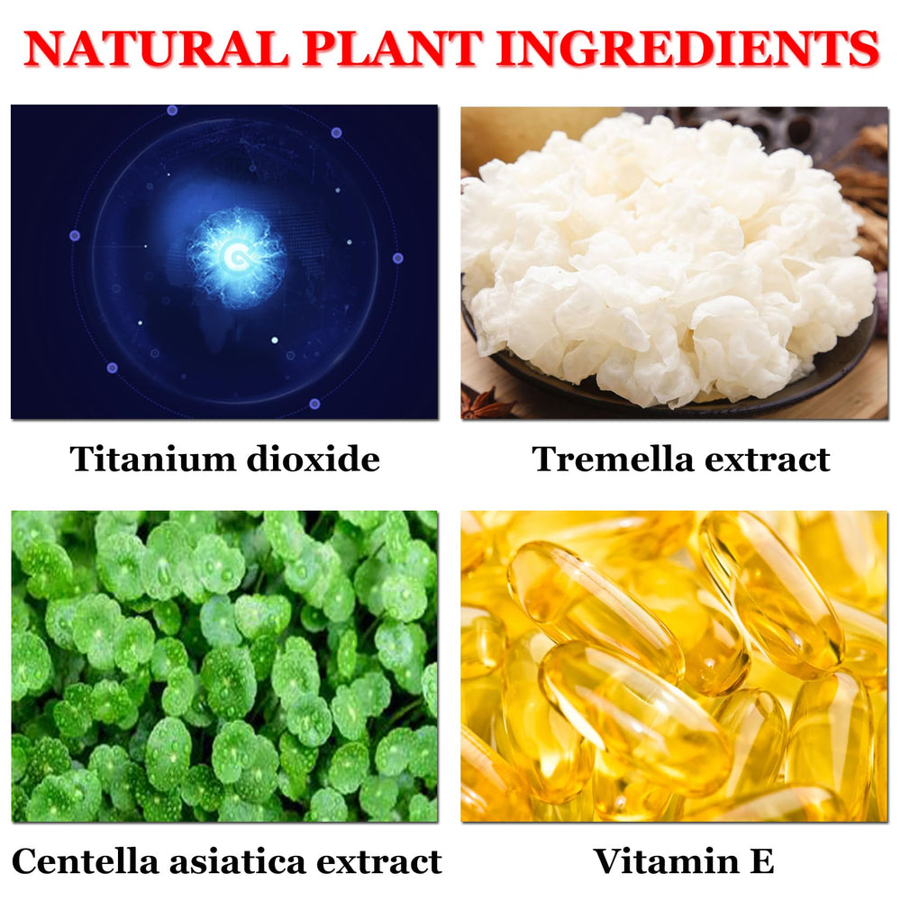 CAHIUYOA vitamin E and centella asiatica ingredients nourish while you apply