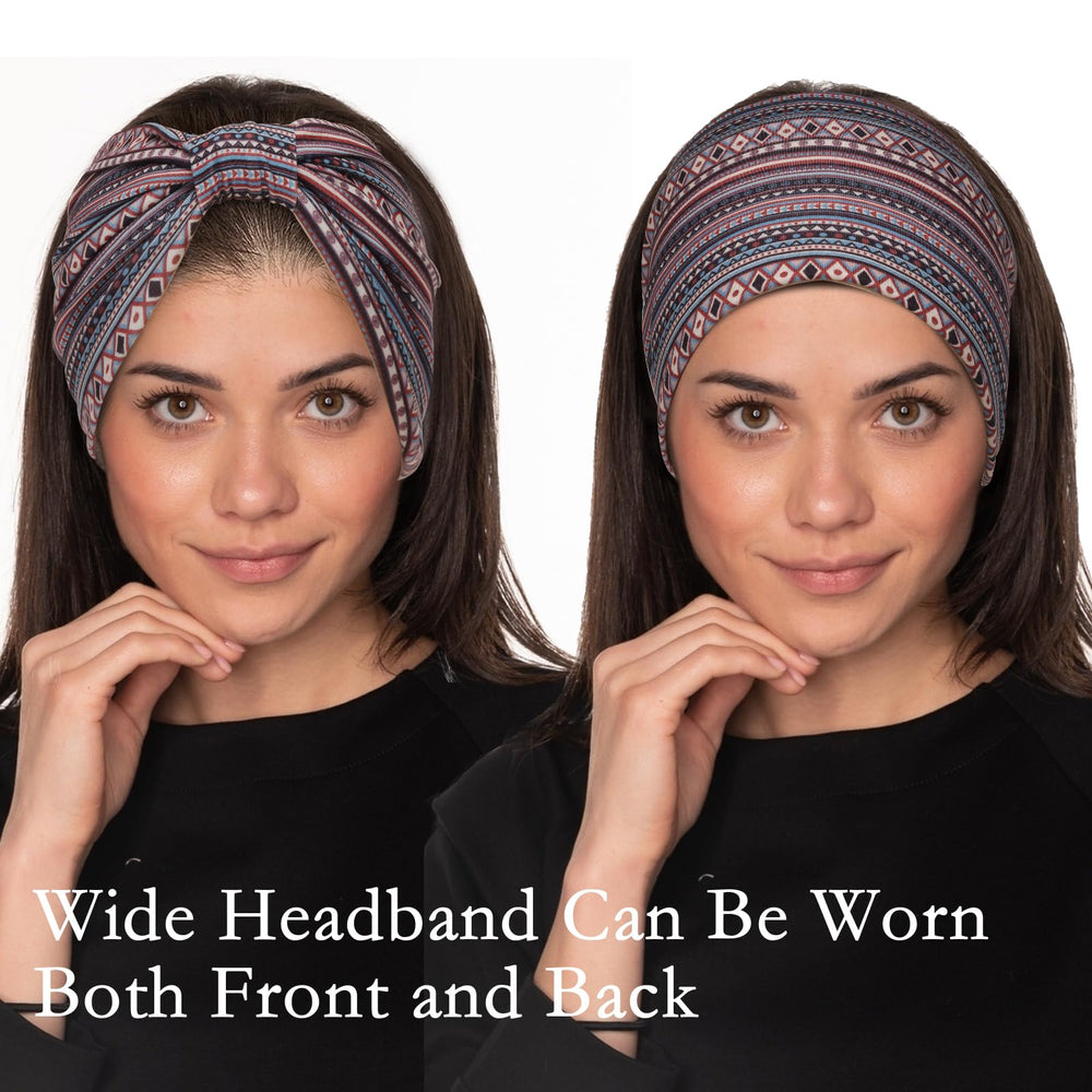 Cobahom workout headbands during exercise illustrating sweat-absorbent performance.