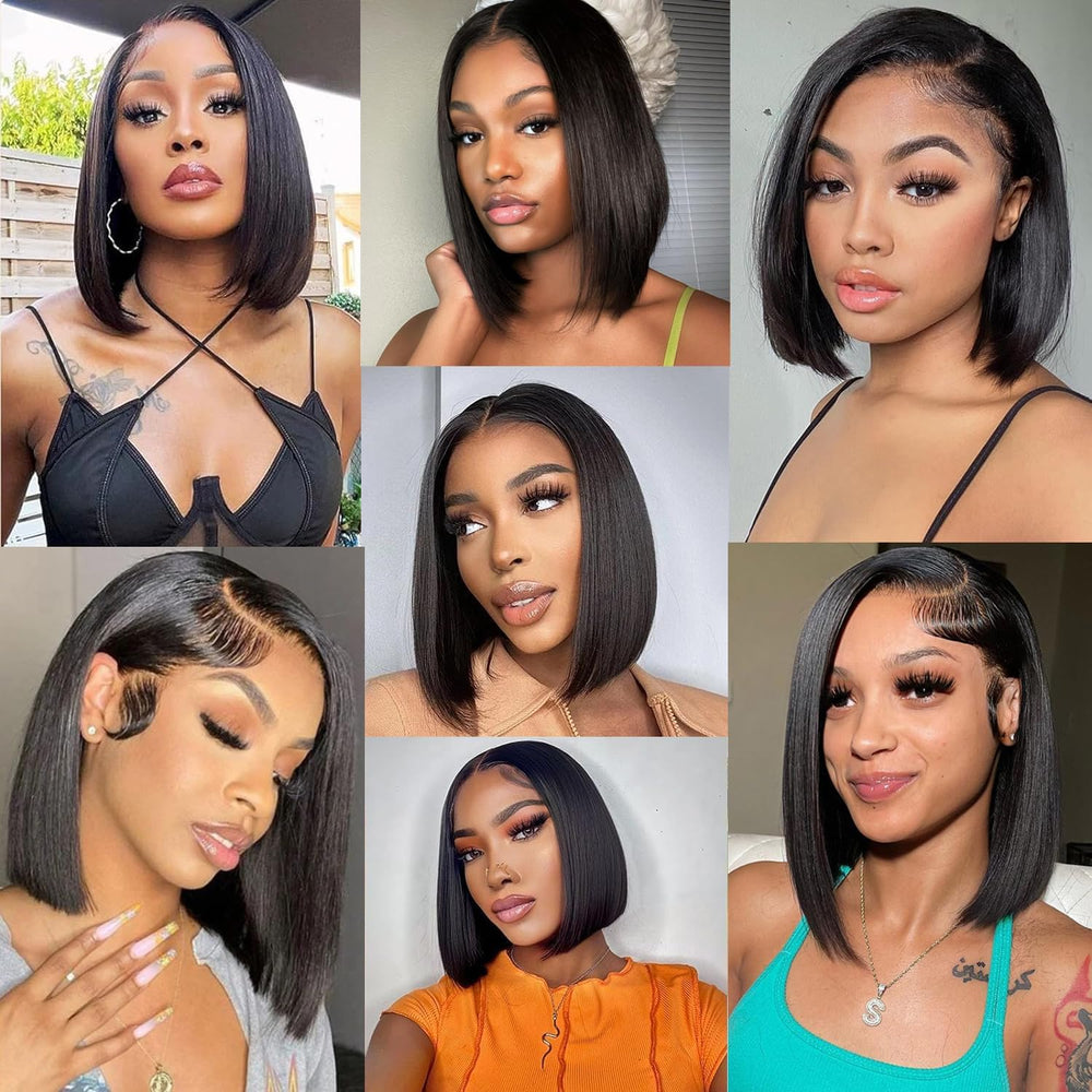 Caijuxing Bob Wig can be dyed or restyled like your own hair.
