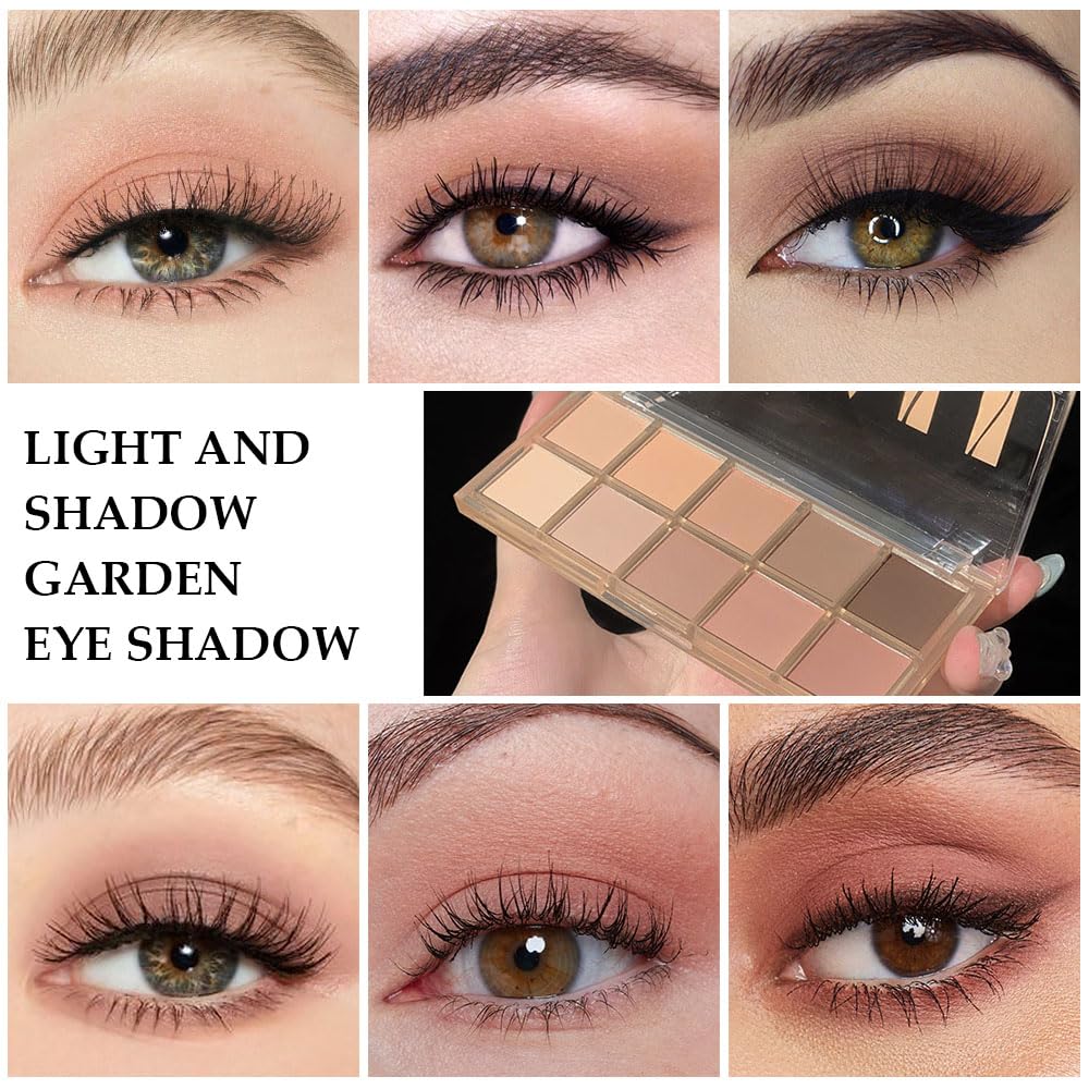 CAKAILA nude pink matte palette swatches reveal rich pigmentation and smooth blend