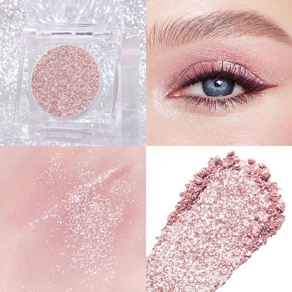 CAKAILA pink rose gold monochrome palette application highlights easy-to-build color for everyday looks.