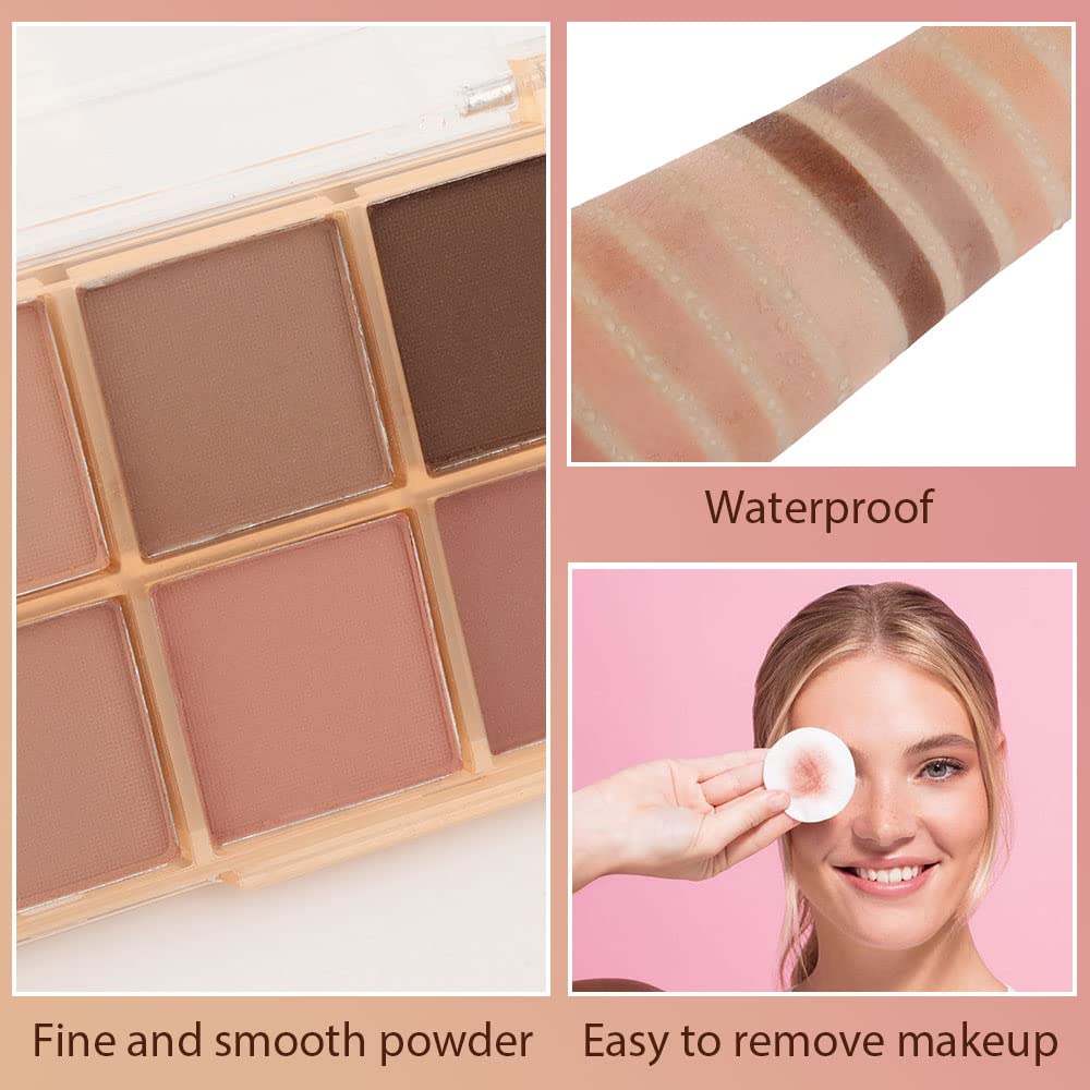 CAKAILA travel-size eyeshadow palette suited for on-the-go looks