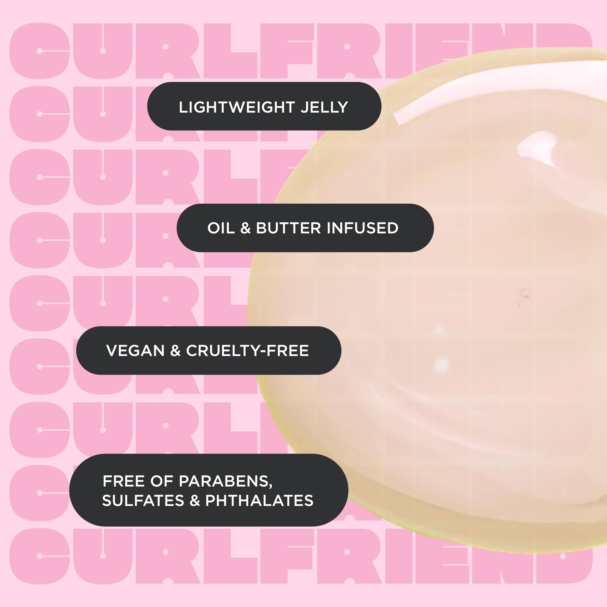 Cake Beauty Curl Jelly features lemon meringue pie scent for a fresh routine.
