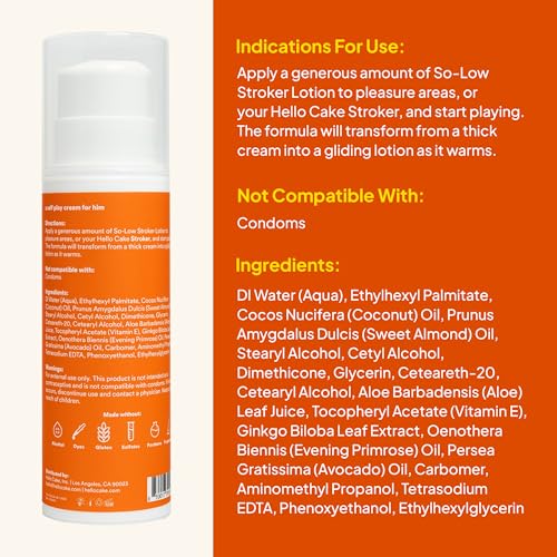 Cake So-Low lotion texture closeup shows creamy formula ideal for moisturized skin.