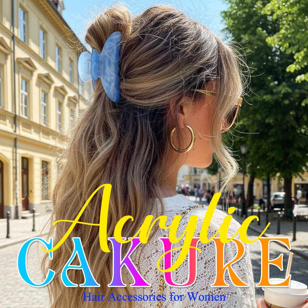 CAKURE acrylic claw clip gift-ready everyday accessory