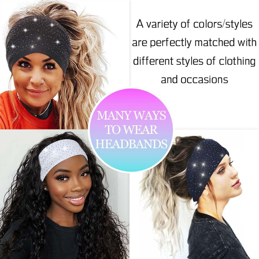 CAKURE bling head scarf with Bohemia print as a standout accessory.
