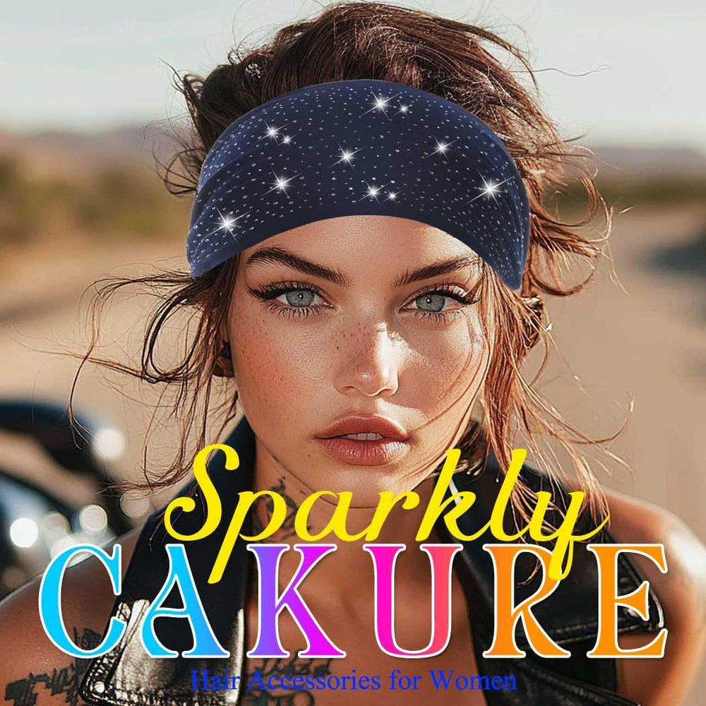 CAKURE multiway headwrap idea image showing styling possibilities.