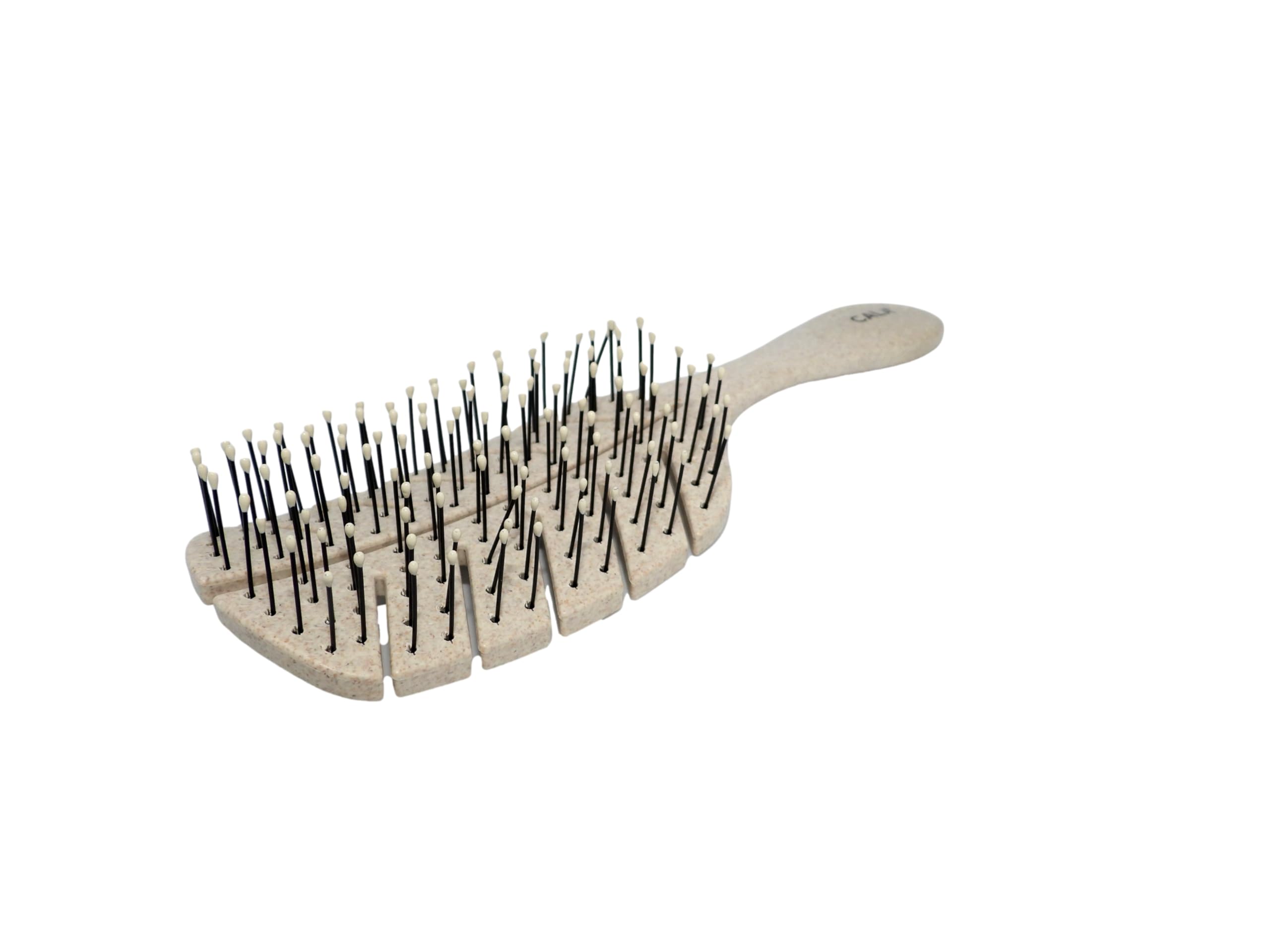 Cala Eco Detangler Brush Earth packaging emphasizes reduced waste