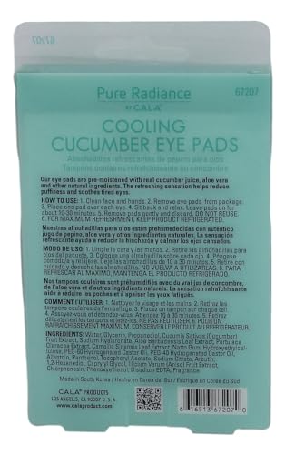 Cala Eye Pads close-up showing moisturizing under-eye skin conditioning.