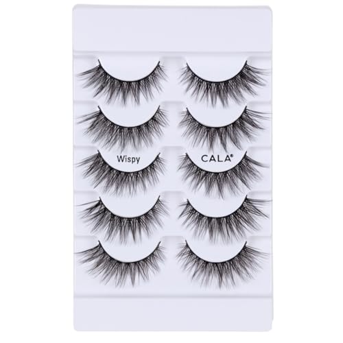 Cala Volt Lashes Wispy close-up highlights defined curl for day-to-night wear