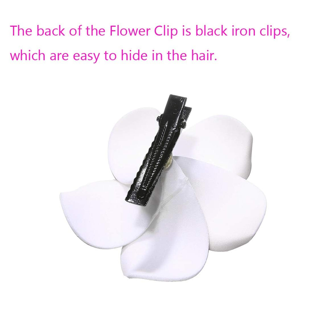 Calcifer plumeria red clip adds vibrant party detail