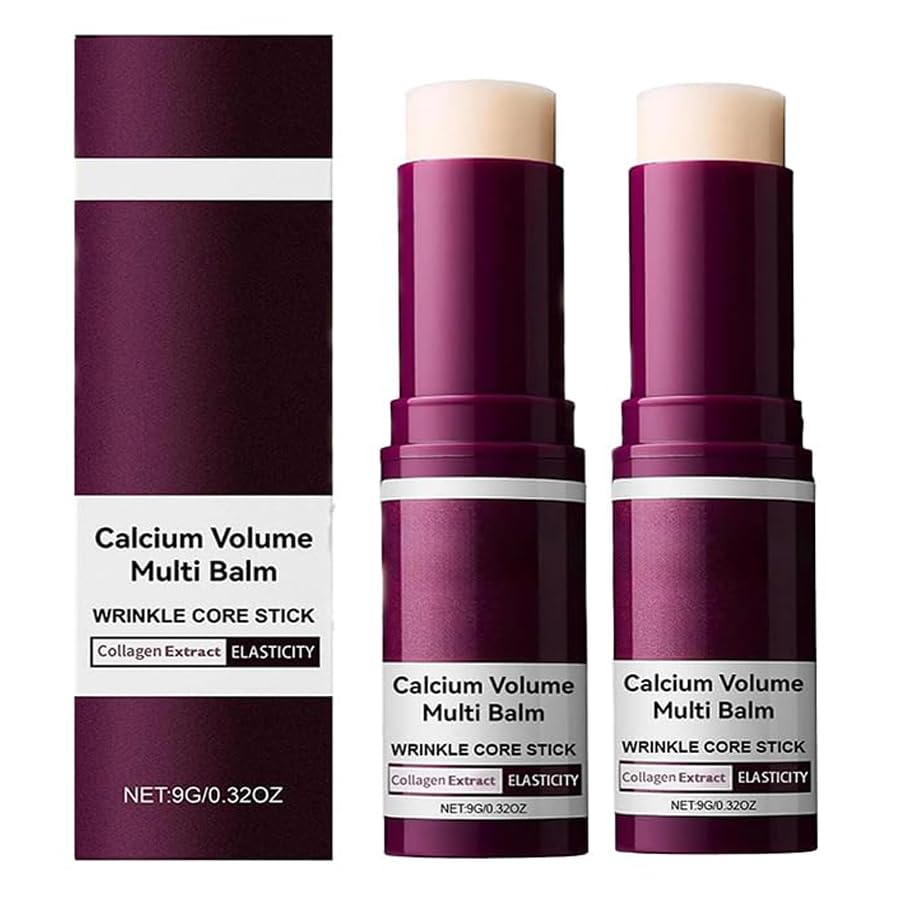 CALCIUM MULTI BALM packaging shows a compact travel-size design for on-the-go hydration.