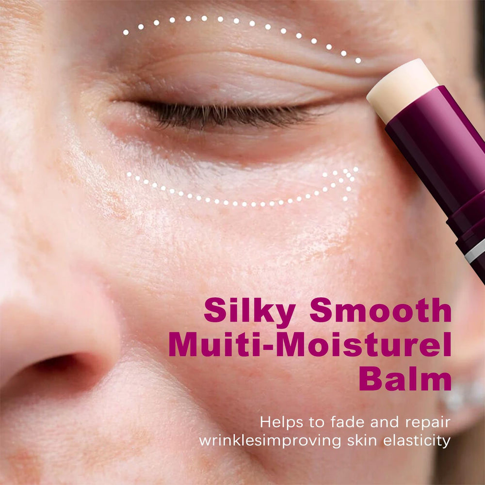 CALCIUM MULTI BALM with shea butter for nourishing softness.