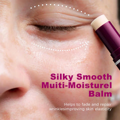 CALCIUM MULTI BALM with shea butter for nourishing softness.