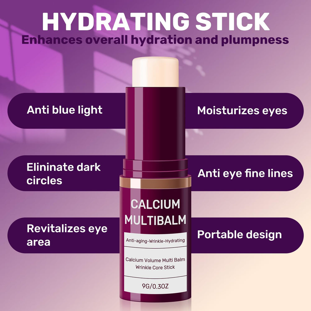 Calcium Volume Multi Balm on neck area to support soft, supple skin