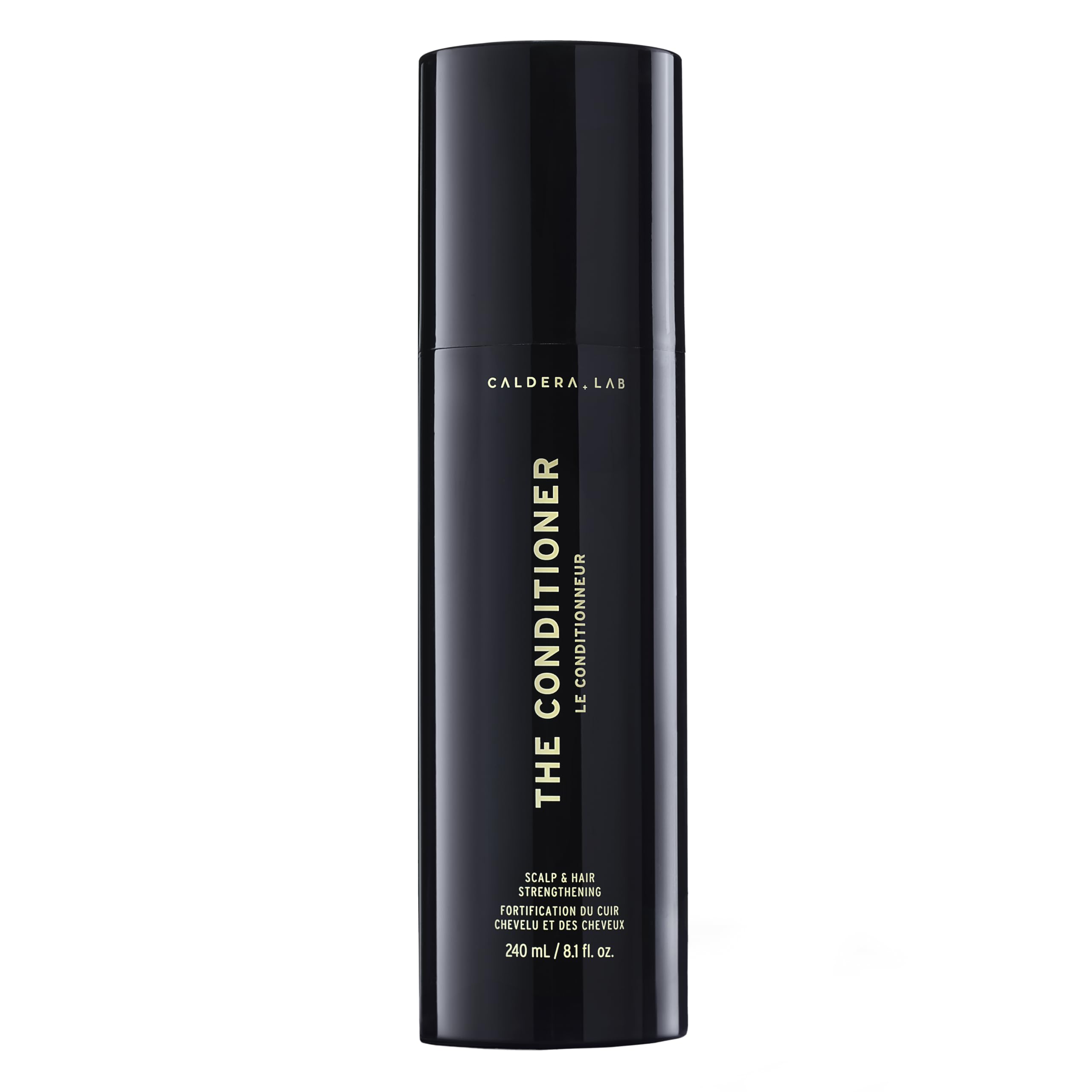 Caldera + Lab The Conditioner bottle front highlights premium hydration for daily hair vitality.