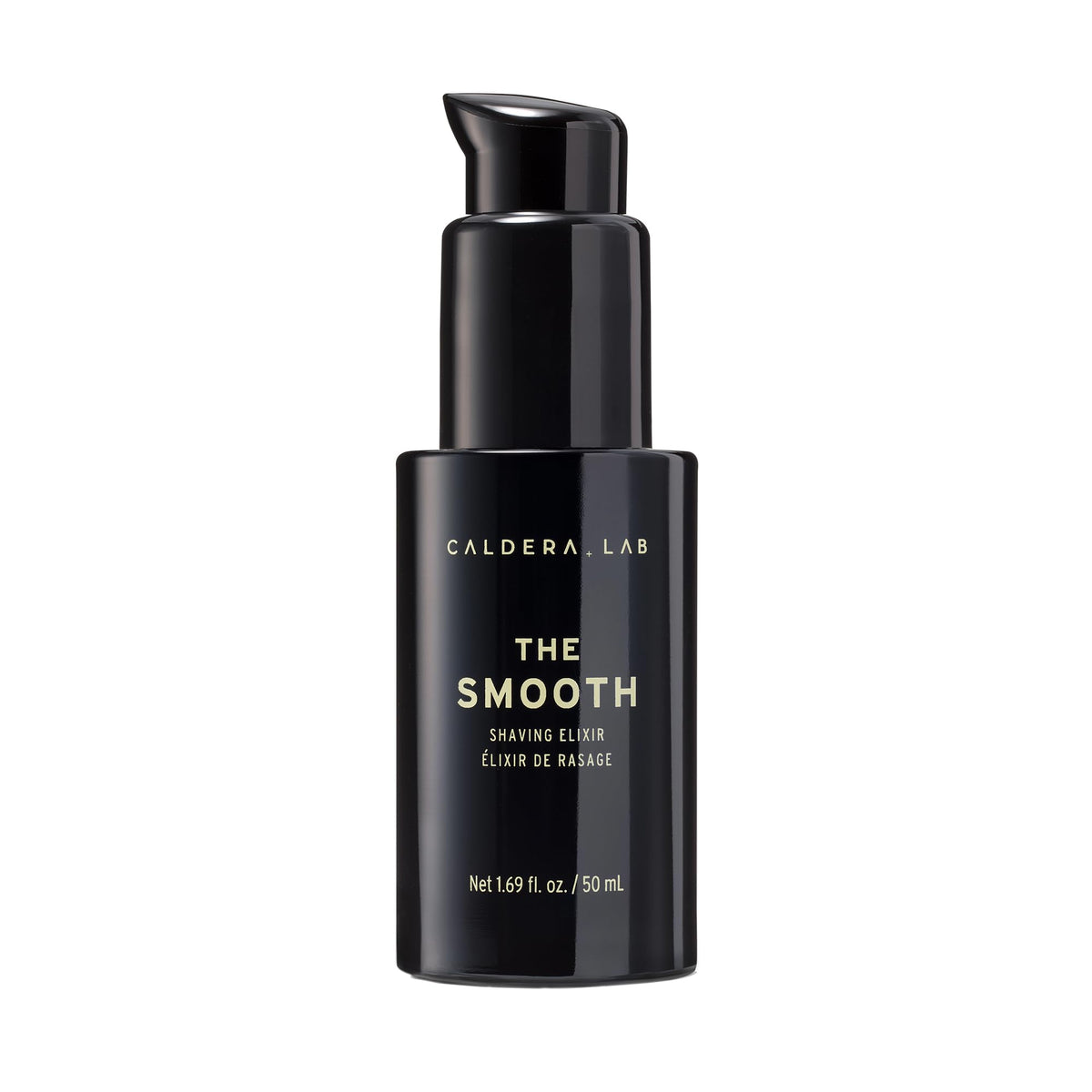 Caldera + Lab The Smooth bottle front view for sensitive-skin exfoliation.