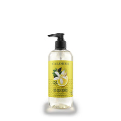 Caldrea Sea Salt Neroli hand soap bottle shows bright fragrance for kitchen or bath