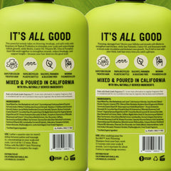 California Naturals Argan oil drops beside bottle nourish hair shafts.