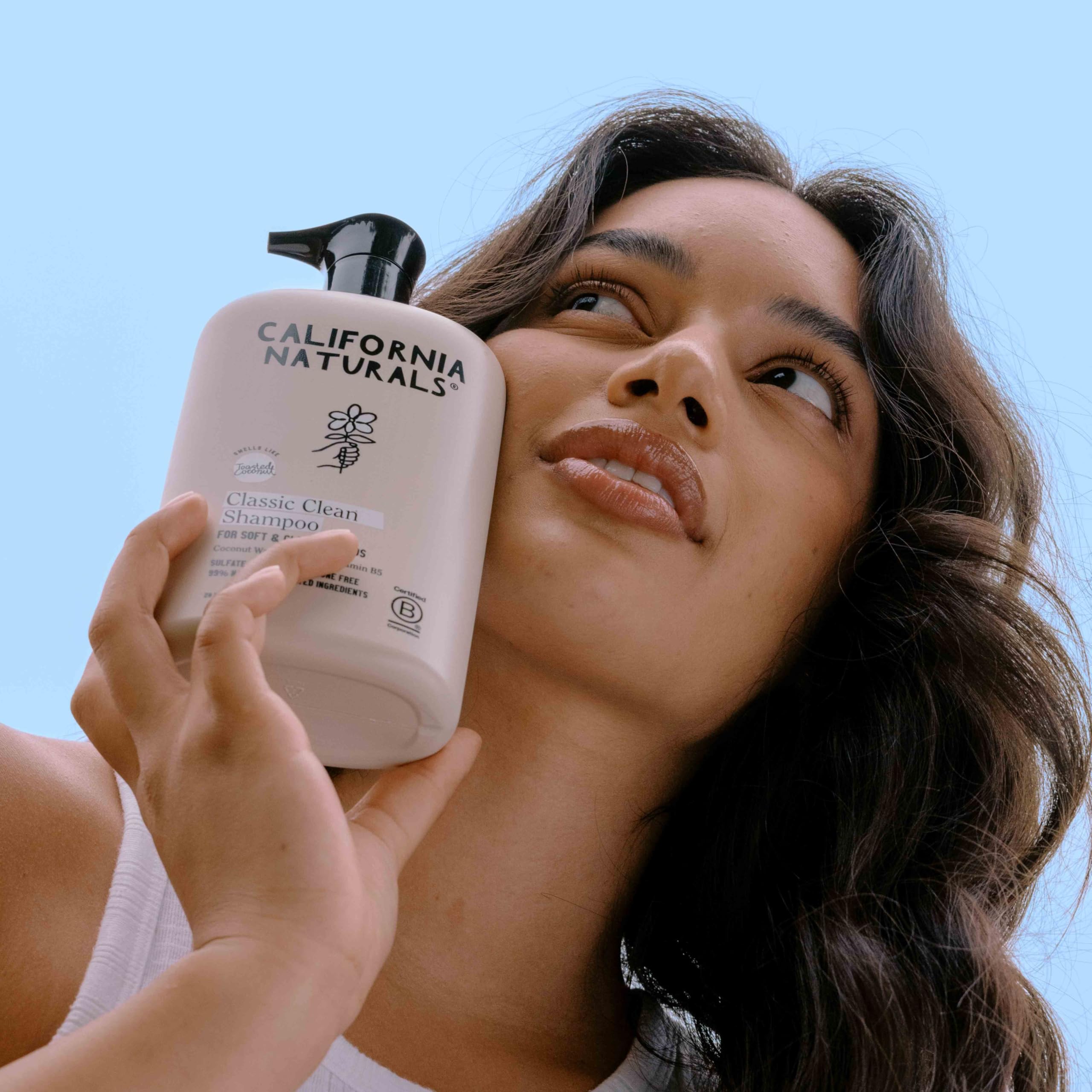 California Naturals Body Wash shea butter focus image emphasizing deep nourishment.