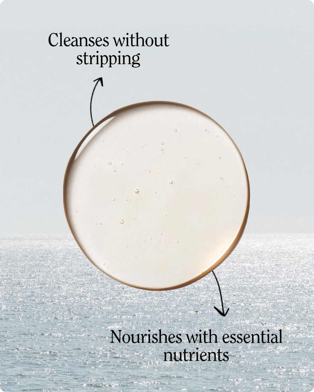 California Naturals Coconut Shampoo pour for easy dispensing and buildup removal