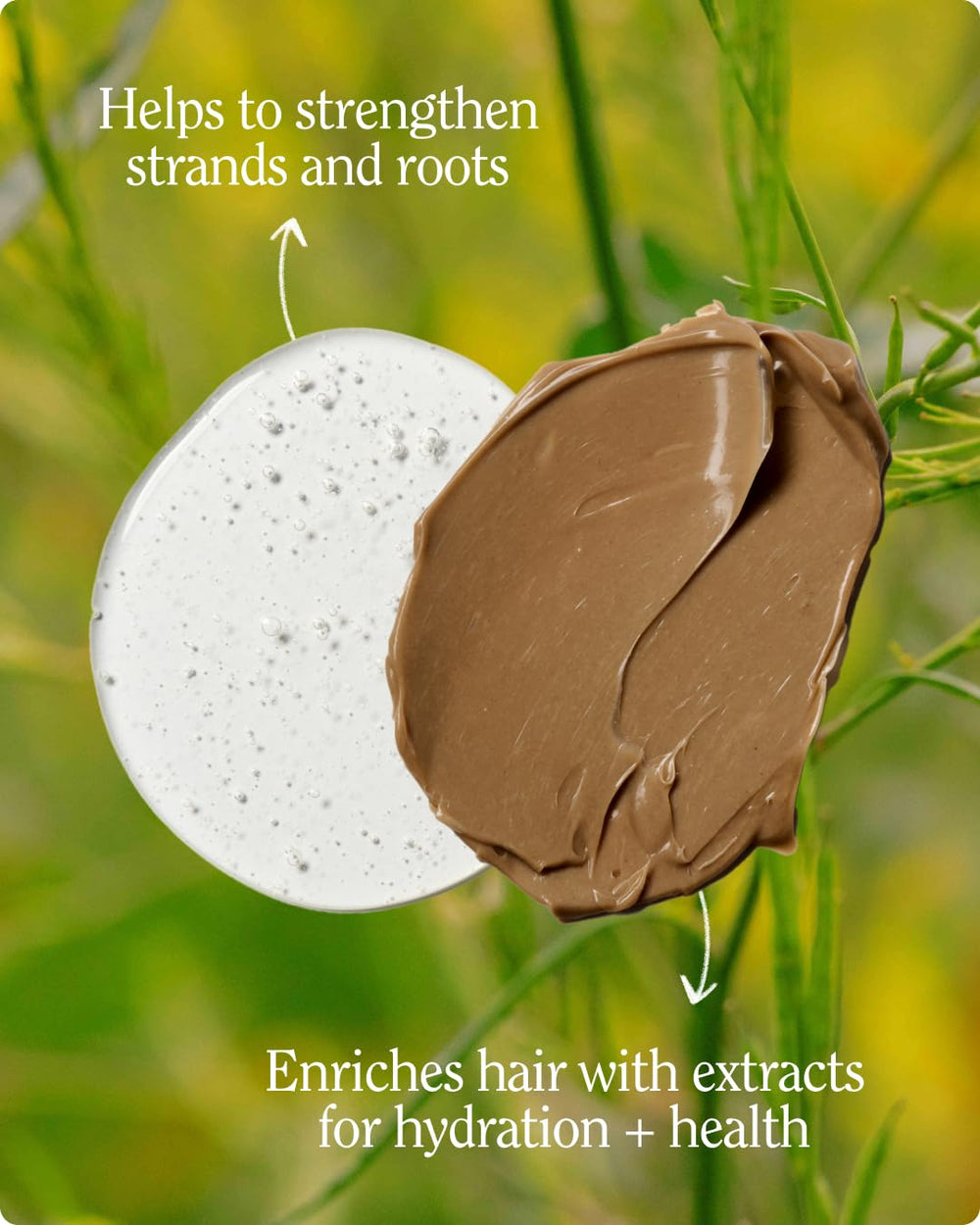 California Naturals Re:GRO Conditioner bottle shows smoother, stronger strands after use.