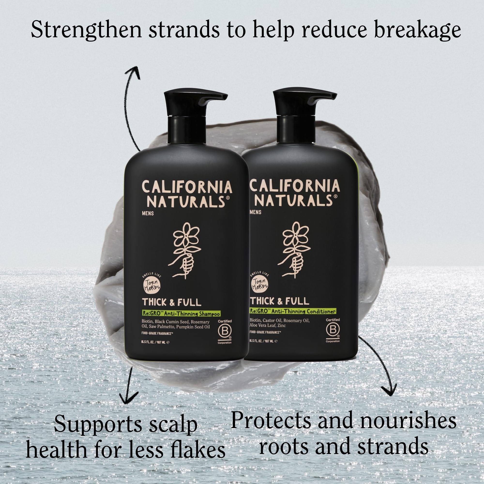 California Naturals Regro Duo packaging highlighting vegan cruelty-free credentials