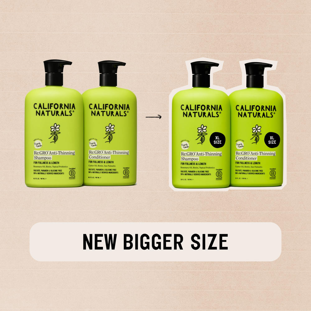 California Naturals Rosemary sprigs suggest scalp vitality and follicle support.