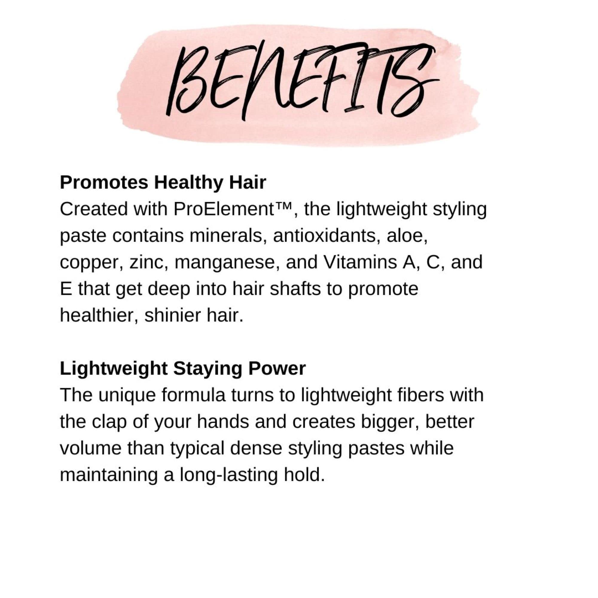Calista Embellish Definer on hair delivering defined texture and plump strands.