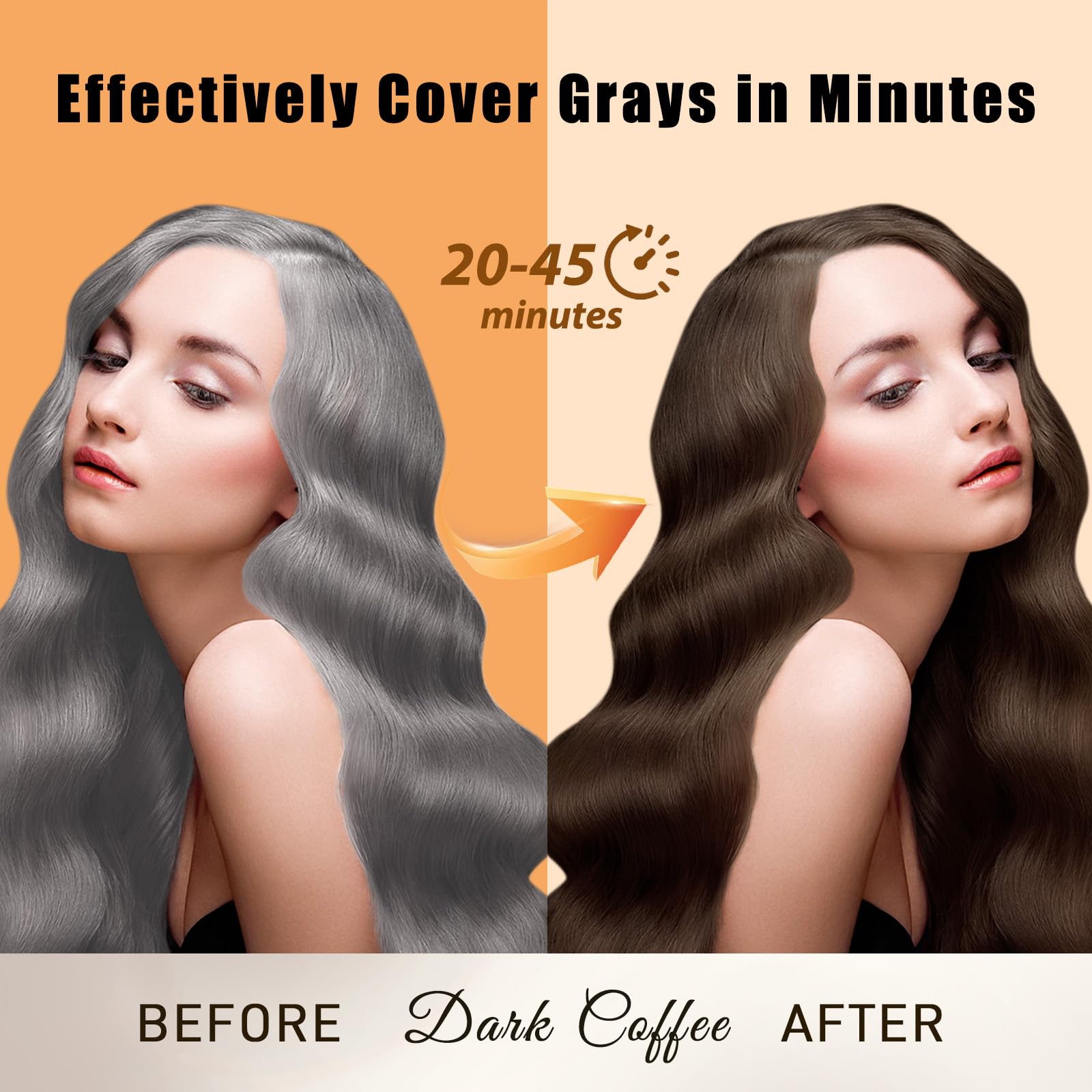 Callmynm gray hair coverage on roots with natural-looking, multi-tonal color.